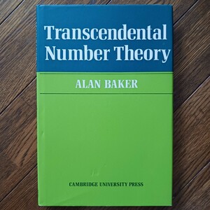 Transcendental Number Theory/ALAN BAKER/CAMBRIDGE UNIVERSITY PRESS/ mathematics foreign book / beautiful book@/ free shipping / anonymity delivery 