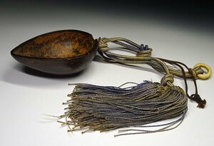  green shop f# era thing .. real . sake cup sake cup water . bowl metal fittings attaching China old . Joseon Dynasty Goryeo i9/4-6022/30-8#60