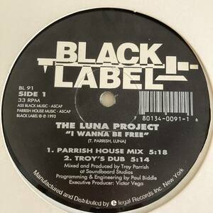 The Luna Project - I Wanna Be Free 12 INCH