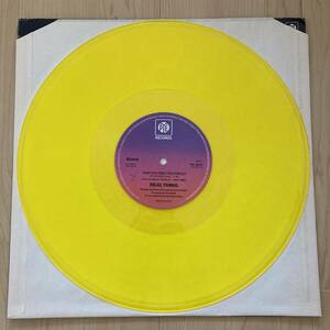 Real Thing - Can You Feel The Force? 12 INCH (Yellow Translucent )