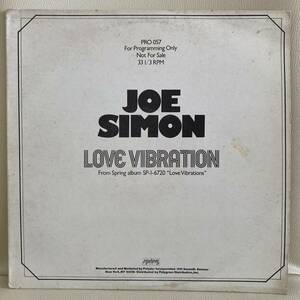 Joe Simon - Love Vibration 12 INCH