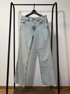 our legacy アワーレガシー　70s cut Bleach Crease Denim