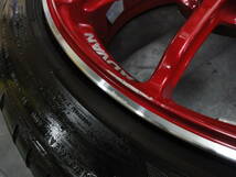 ヨコハマ　アドバンレーシング　18インチ　8.5J　IS45　PCD114.3-5H★245/40R18中古タイヤ★WRX　STi　インプレッサ　STi_画像5