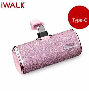 iWALK モバイルバッテリー 超小型 4500mAh type c pse認証