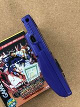 ゲームボーイカラー Nintendo 任天堂 ニンテンドー GBC パープル グランデュエル ソフト付き 通電確認済み_画像6