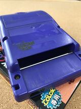 ゲームボーイカラー Nintendo 任天堂 ニンテンドー GBC パープル グランデュエル ソフト付き 通電確認済み_画像9