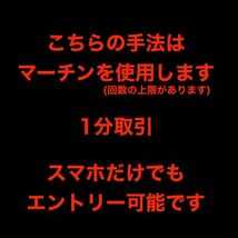 ※2024年版※マーチン最強手法！スマホのみで使えるバイナリー1分ロジック。1時間に大量のエントリーチャンス！ /FX,バイナリーオプション_画像3