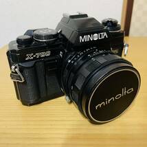 MINOLTA X-700 ROKKOR 58mm F1.4 ミノルタ 一眼レフカメラ レンズセット フィルムカメラ_画像1