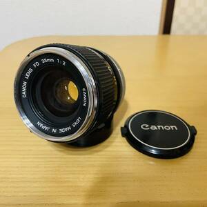 CANON FD 35mm F2 O Mark Canon wide-angle lens M lens FD mount Canon
