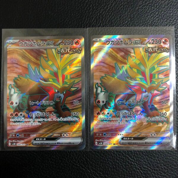 24時間以内発送　商品番号2618　 ポケモンカードゲーム　ウガツホムラex SR ワイルドフォース　sv5k card