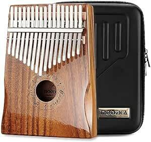 MOOZICA カリンバ 17キー C調 初心者向けかりんば アカシアコア木材 Kalimba 17key親指ピアノ 楽器 調音ハ