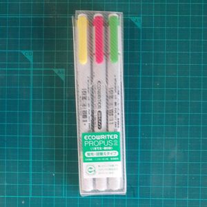 【3色セット太字角芯＋細字丸芯】 三菱鉛筆／蛍光ペン 
