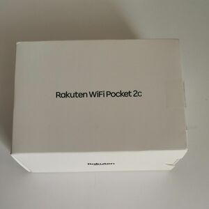 Rakuten Wifi Pocket 2C ブラック　黒　ZR03M 楽天 モバイルルーター　新品