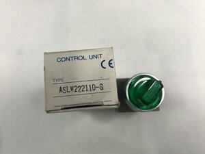 売切り☆新品　IDEC　照光　セレクタ　９０°　２ノッチ　ASLW22211D-G　緑　1a1b　22φ　24V　長期在庫品　在庫あり