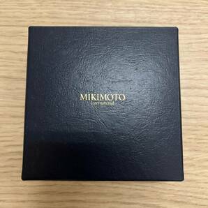 #14171ファン＆コレクター必見！】MIKIMOTO ミキモト パール付きアクセサリートレー 小皿 クマ付き 裏面企業刻印？ 詳細不明 現状保管品の画像3