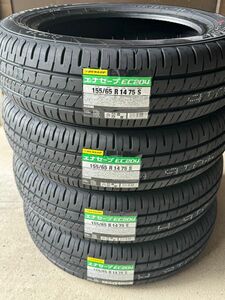 新品ダンロップ エナセーブ EC204 155/65R14 4本セット