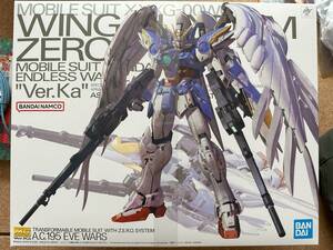  new goods unopened :XXXG-00W0 Wing Gundam Zero EW Ver.Ka (1/100 scale MG new maneuver military history Gundam W Endless Waltz 2516450)