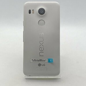【中古・ジャンク】バッテリー膨張 液晶浮き SIMトレイ欠品 LG Nexus5X LG-H791 docomo ホワイト NW〇 本体 A-68009の画像2