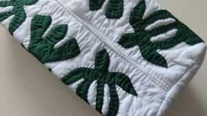 B. Hawaiian quilt tissue cover new goods HONU white * green 