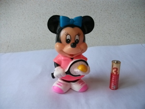  not for sale that time thing rare Mitsubishi Bank Minnie Mouse tennis Disney savings box sofvi coin Bank Novelty Vintage Showa Retro 
