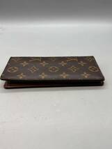 Y05042 LOUIS VUITTON ルイヴィトン モノグラム ポルトフォイユ ブラザ 長財布 _画像6