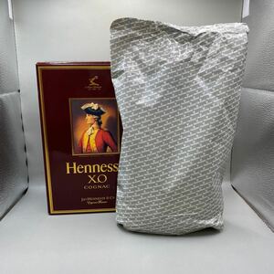 内袋未開封 ヘネシー XO Hennessy COGNAC 金キャップ 700ml 40% コニャック ブランデー 箱付き（17217）