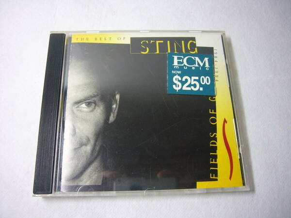 米国現地購入CD 「STING」THE BEST OF STING