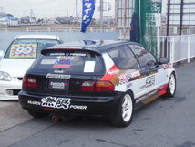 送料メール便★リアゼッケンベース ステッカー★JDM EF9 EG6 EK9 DC2 DB8 DC5 GK5 JA4 GA2 シビック タイプR インテグラ VTEC フィット レ_画像3