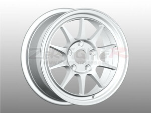 送料E★ゼロファイターRabaulホワイト 15x7J+35 PCD114.3/5H★ラバウル EK9 DC2 DB8 シビックタイプR インテグラ T-R TYPER JDM USDM90年代