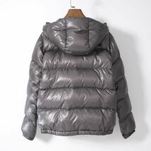 ノースフェイス THE NORTH FACE 4-ZD106 胸ロゴ ダウン ジャケット グレー L メンズ_画像9