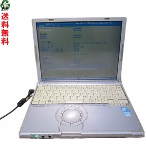 Panasonic Lets note CF-T8HCUCPS【Core 2 Duo】　【Windows7世代のPC】 電源投入可 ジャンク　送料無料 1円～ [89470]