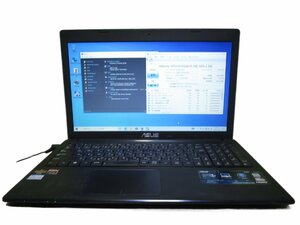 ASUS X55U-SO091HS【AMD E-450 1.65GHz】　【Windows10 Home】 Libre Office 長期保証 [87788]