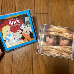 5月28日までの出品　ディズニー　サントラ2枚組　ラプンツェル　不思議の国のアリス CD