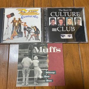 CDセット3枚組　TheMuffs /ZZ top/ カルチャークラブ