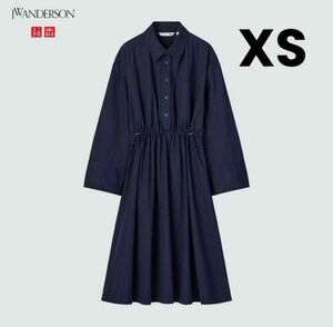 ユニクロ　UNIQLOJWアンダーソン　JW Anderson コットンギャザーワンピース