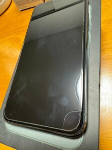 【中古・傷有】iPhone11Pro 256GB ミッドナイトグリーン【本体のみ】