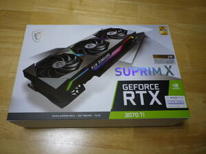 GeForce RTX 3070 Ti SUPRIM X 8G 極美品