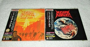 廃盤 Thrash Metal スラッシュ・メタル Nuclear Assault ニュークリア・アソルト / 紙ジャケットCD 2枚セット