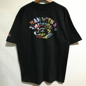 [即決古着]MAN WITH A MISSION/マンウィズアミッション/10周年記念 メモリアルロゴTシャツ/バンドT/ブラック/XLサイズ/未使用/タグ付き