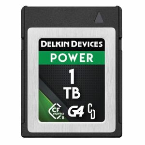 POWER CFexpress Type B G4カード1TB 最低持続書込速度 1490MB/s DELKIN DEVICES