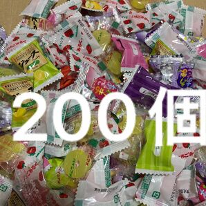 200個　飴詰め合わせ　いちごみるく　パインアメ　あわだま　ジュースその他　アメ　あめ 