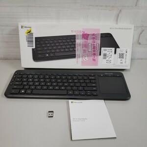 605y0802★Microsoft Wireless All-In-One Media Keyboard (N9Z-00001)