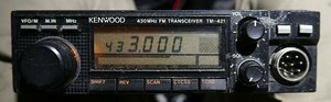 KENWOOD Kenwood 430MHz FM transceiver TM-421