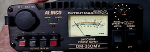 アルインコ　DM-330MV　安定化電源　32A　DC5V～15V　箱説明書付き