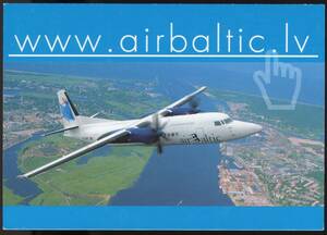 航空絵葉書/会社別/AIRBALTIC/会社製/未使用/08