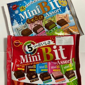 【 送料無料 】ブルボン　ミニビット　アソートチョコレート　限定 口どけアソートチョコレート　