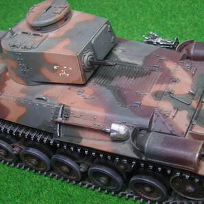 タミヤ１/35 日本陸軍 九七式中戦車改(チハ改）47㎜砲塔 完成品・M3 M4 米軍 の画像5