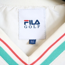 フィラゴルフ FILA GOLF 2WAY！半袖可能！防寒軽量ウインドブレーカーピステシャツ グランドコート ウォームアップ ナイロンブルゾン050105_画像4