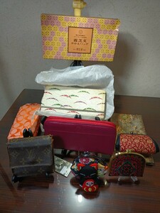 財布/資生堂記念品/ルイヴィトン三つ折財布/がま口財布等おまとめ 