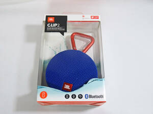 JBL Clip2　IPX7防水Bluetoothスピーカー　ブルー